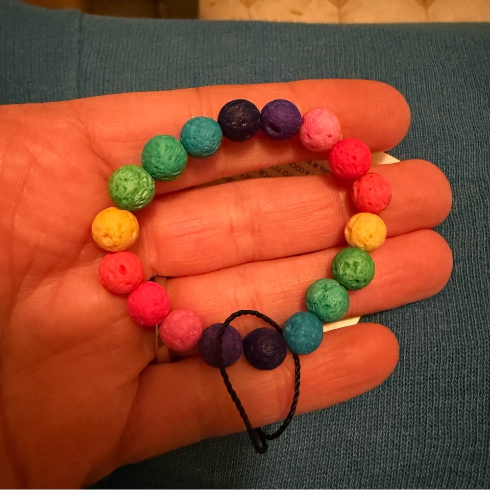 Colorful Kids Bracelet for essential oils Rainbow 🌈 - Picture 2 of 4